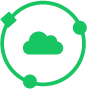 Data Center & Cloud Icon